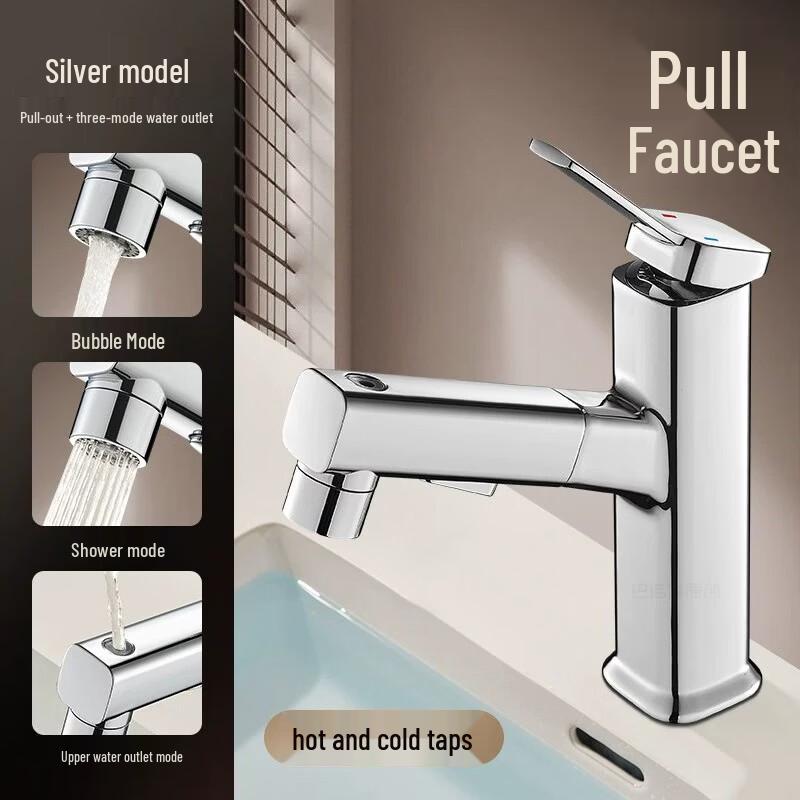 TLXT Pull-Out Basin Faucet