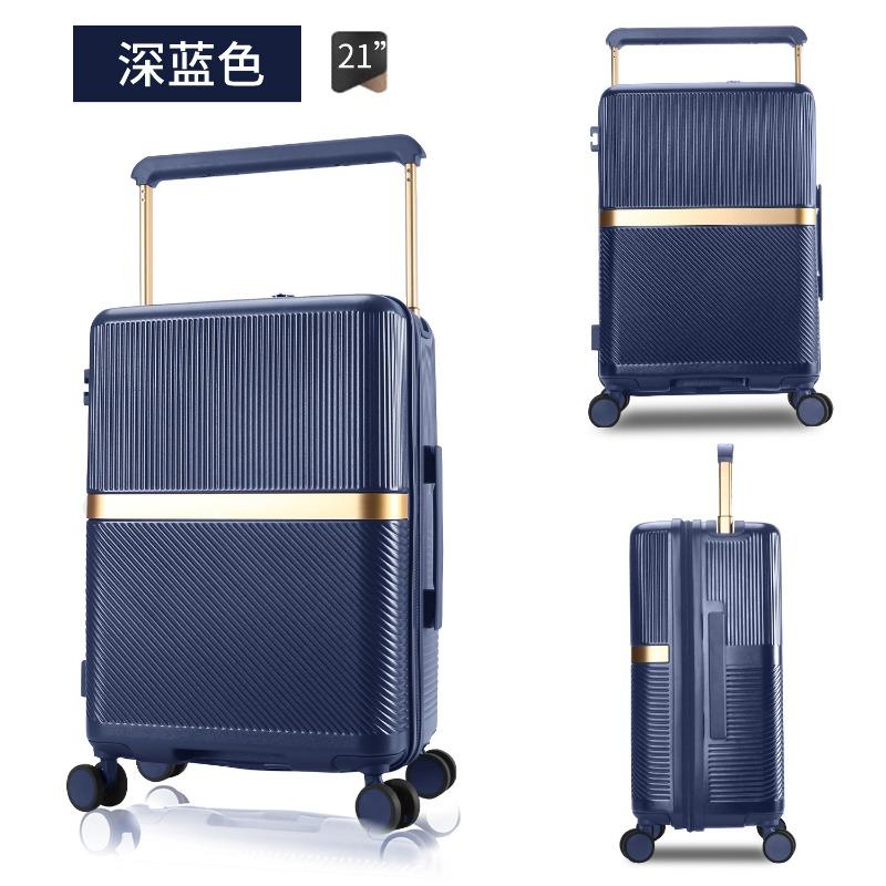 Wide Tie Rod Suitcase Women's 20-inch Boarding Case 24-inch Business Suitcase Password Leather Case Men's Portable