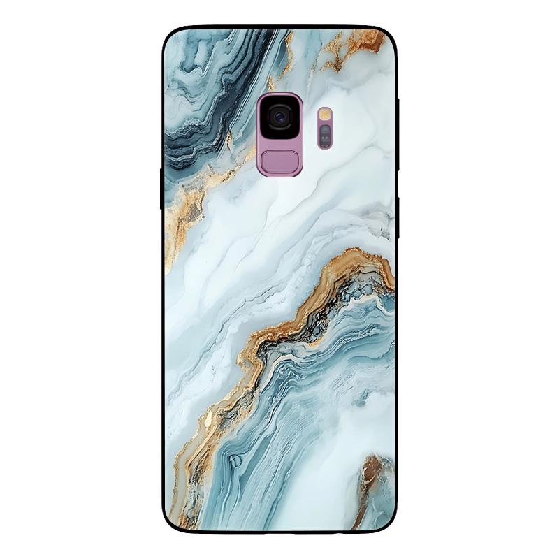 For Samsung Galaxy S9 Plus Case SM-G965F G965 S9Plus Marble Painted Soft Matte Silicone Back Cover For Samsung S9 S9+ Full Shell