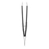 Green Bell Amazing Tweezers that Pull Out Straight Hair Without Angled Black Slipping, Tip,