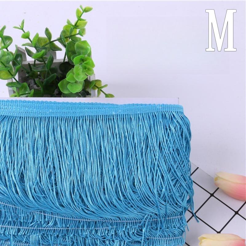 New 10 Yards 15cm Long Tassel Fringe Lace Trim Ribbon Tassels For Curtains Dresses Fringes Sewing Trimmings Accessories Crafts