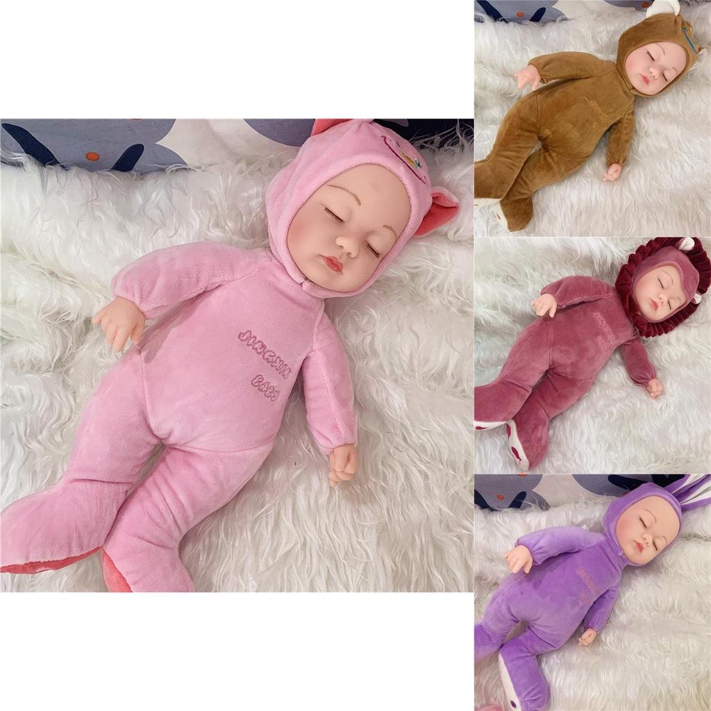 Adorable Newborn Baby Emulated Lifelike Sleeping Soothing Girls Toys
