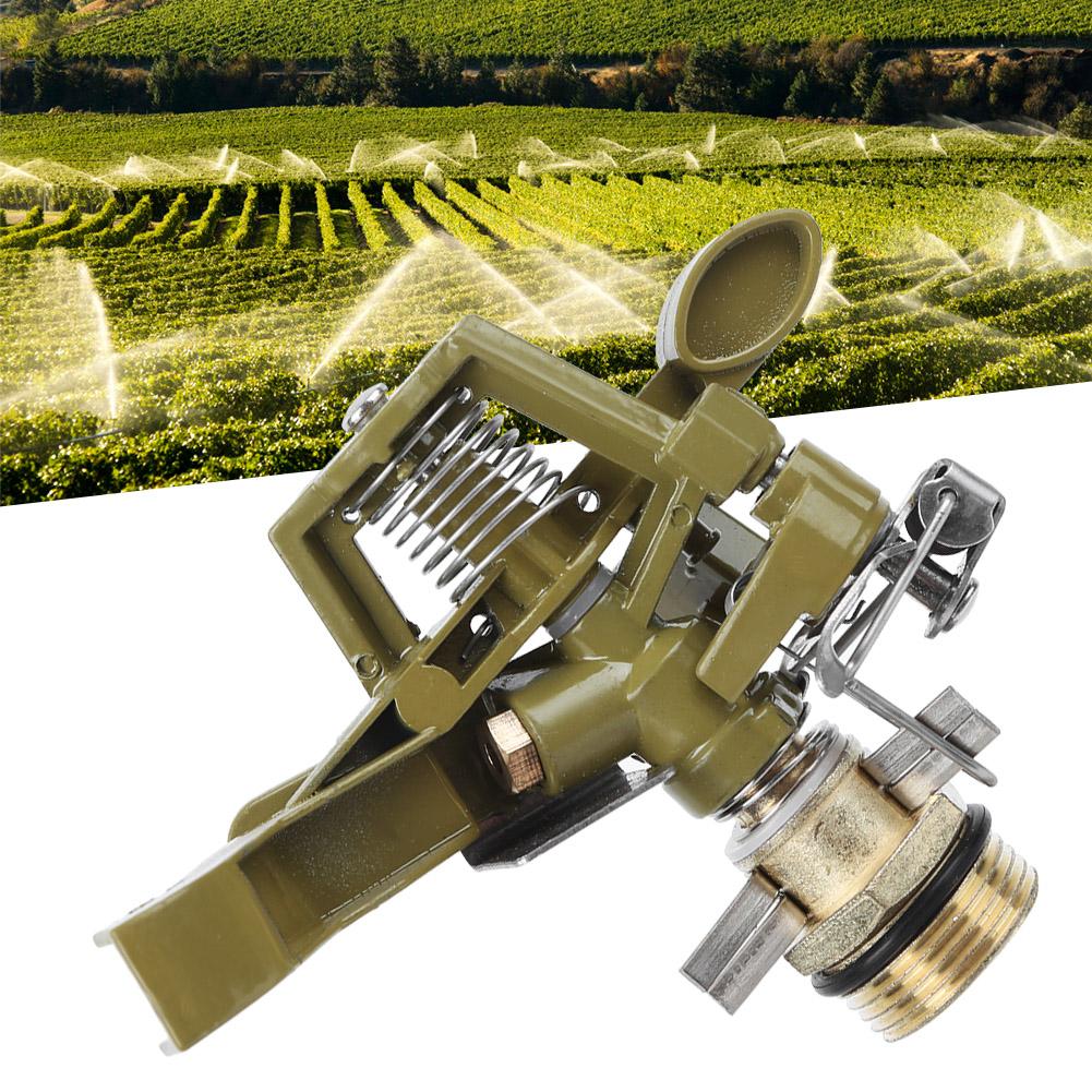 G3/4in Male Thread 360 Degree Rotating Sprinkler Sprayer Nozzle for Garden Lawn Irrigation