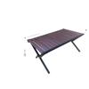 Walnut Wood Grain Outdoor Folding Table
