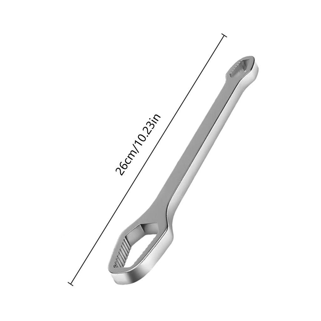 8-24mm Universal Wrenches Double-ended Self-tightening Adjustable Wrench Tools for Automotive Maintenance and Repair