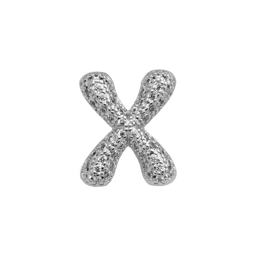 White Gold Strap, Belt, Bubble Balloon 26 English Letters Diy Name Bracelet