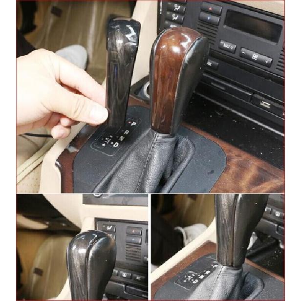 For BMW 1 Series E81 Black Wood 2007-2011 Gear Shift Knob Cover Central Console