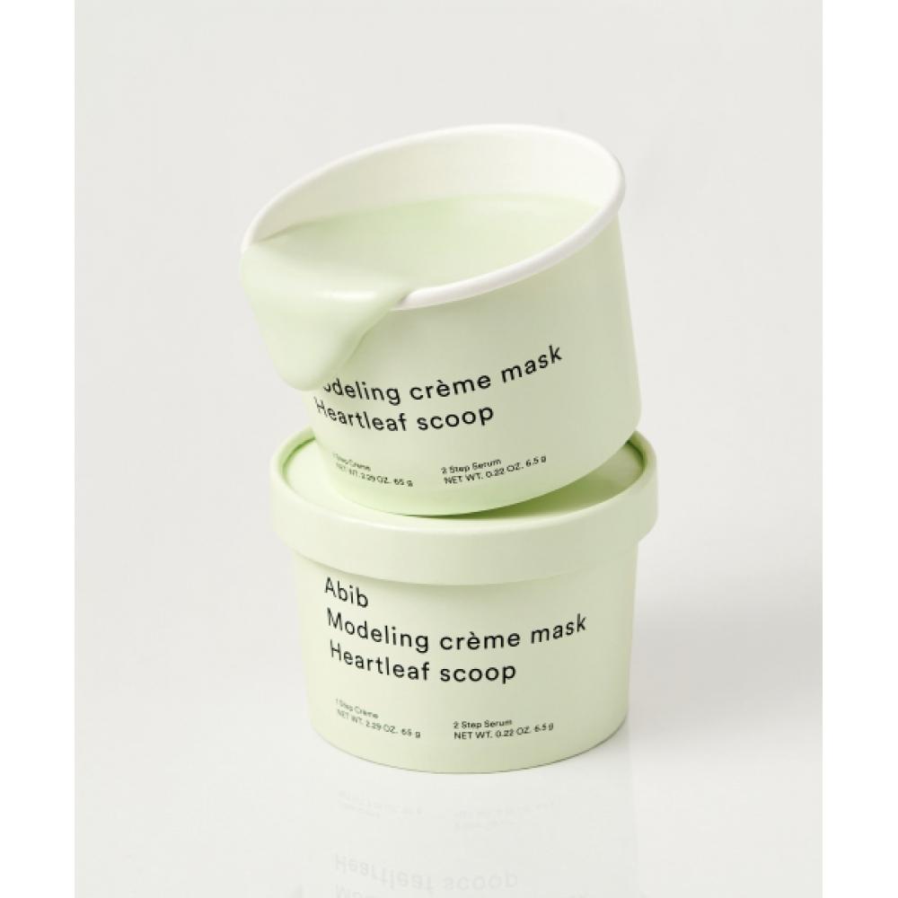 Abib Modeling Cream Mask Mugwort Scoop 71ml Duo Set NONE