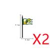 MOC Medieval Building Blocks Soldier Figures Weapons Accessories Armor Shield Flag Transport Ox Horse Mini Brick Toy Gift X010