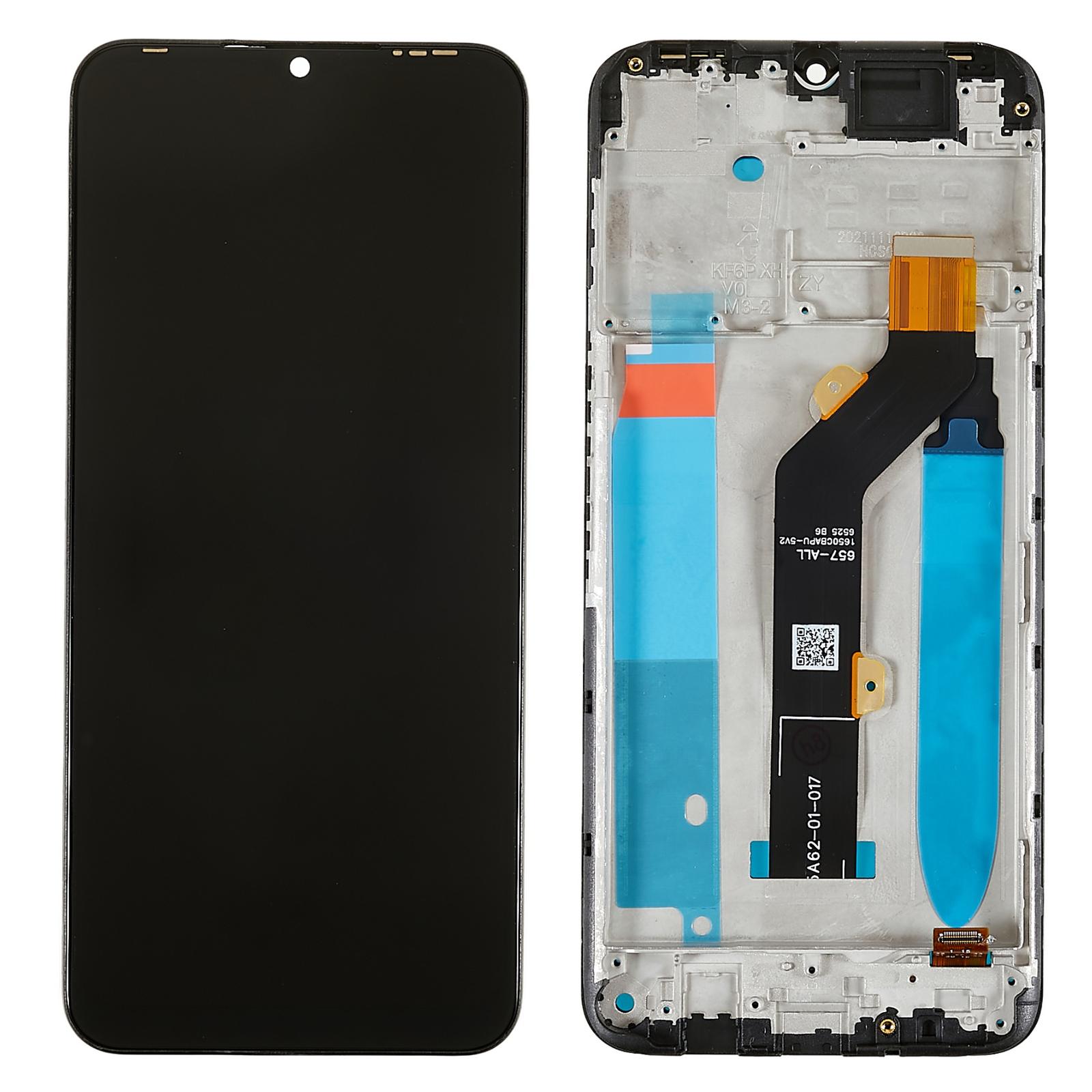 

For Tecno Spark 7T 4G KF6p Grade C LCD Screen and Digitizer Assembly+Frame Replacement Part (without Logo) A