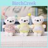 Plush Bear Keychain With Cute Mini Hat For Bag Decoration And Collectors