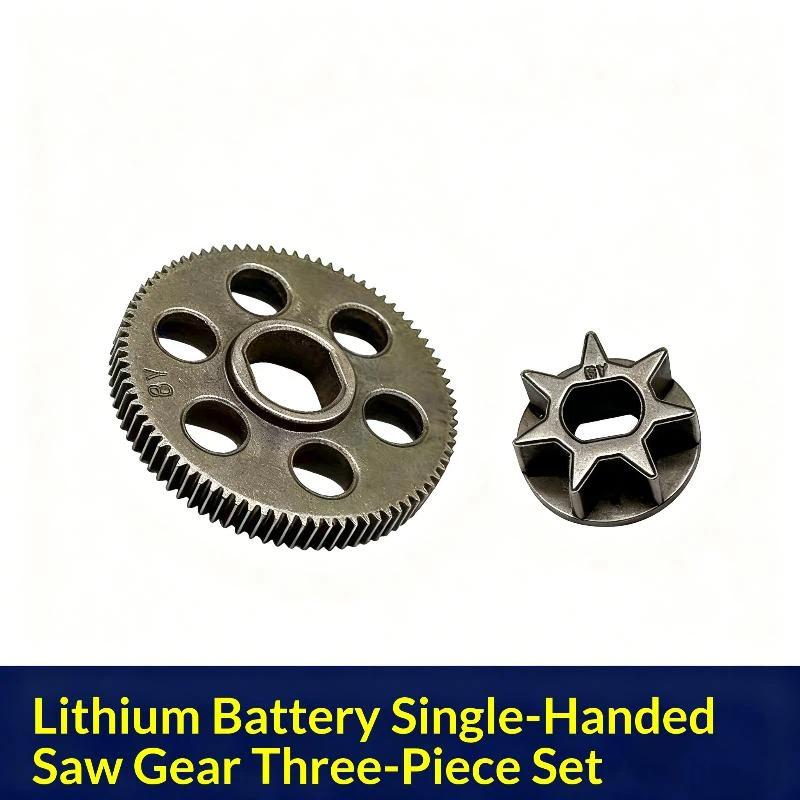 

3Pcs Diy Accessories Large Gear For 4 /6 Mini Electric Chain Saw Single Hand Chainsaw Li-Ion Chainsaw Felling Saw ONE SIZE