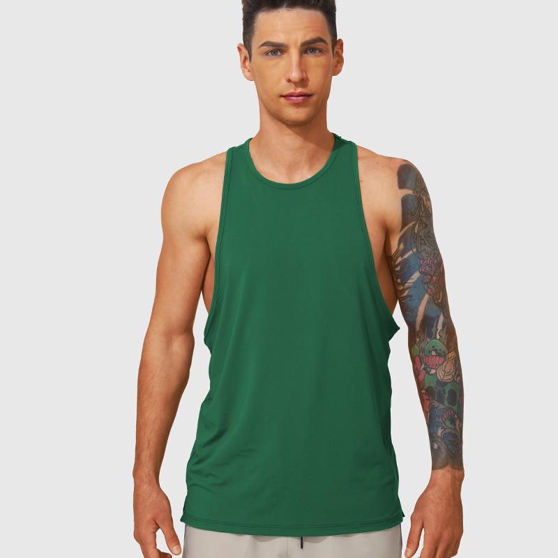 

Мужская быстросохнущая дышащая майка-борцовка с Y-образной спиной для тренировок в зале US XL (for 160-180 lbs)