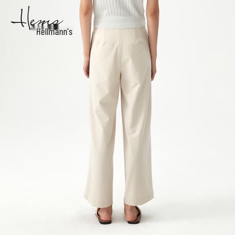 Haier Mans Women's Straight-Leg Solid Color Trousers