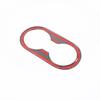 For Tesla Model 3 For Tesla Model Y 17-24 Real Carbon Fiber Car Rear Armrest Water Cup Holder Cover Trim Sticker Car Accessories