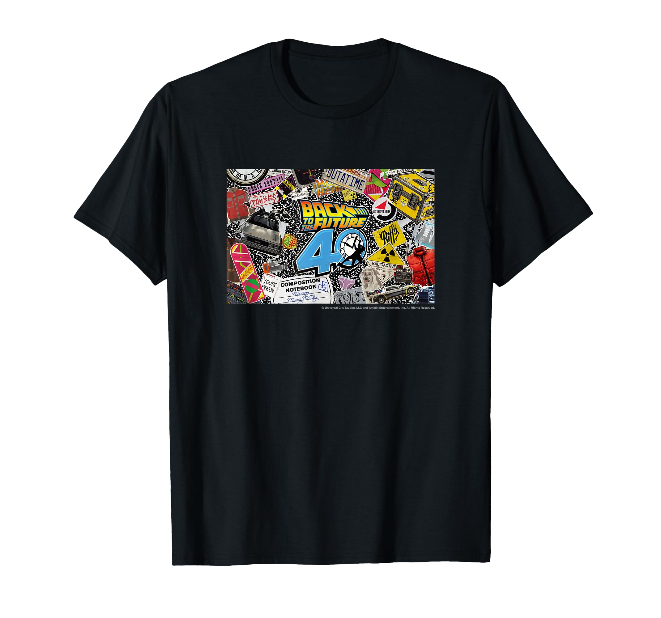

Back to the Future 40th Anniversary Graphic T-shirt