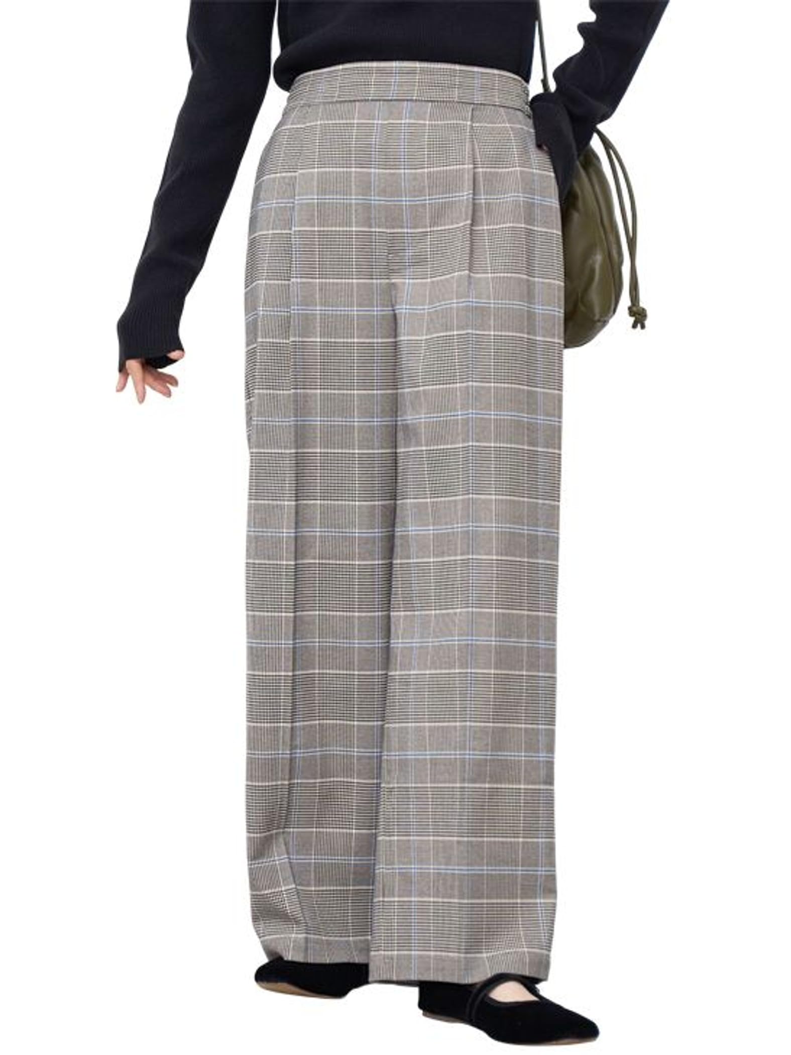 

Cohen Classic Easy Beauty Check Широкі штани (Доступні розміри, ексклюзивні для Інтернету) 76406000020 1550 MD.GRAY (15) М