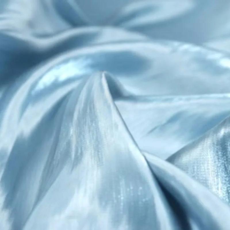 100/300cm Crystal Silk Pearlescent Fabric Bright Face Silk Smooth for Diy Sewing Dress Shirt Wholesale Cloth Apparel Material