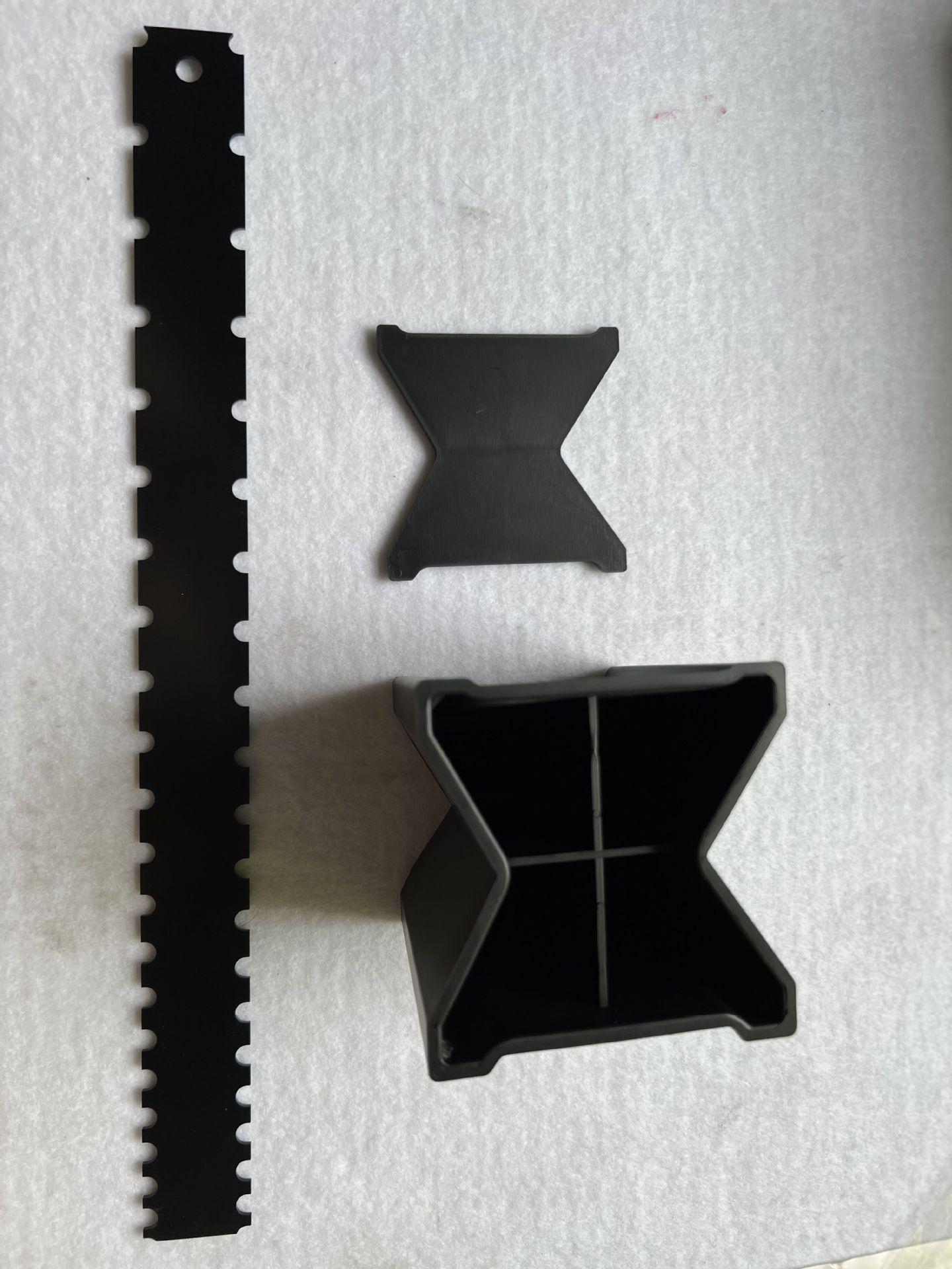 Bakelite Guitar/Bass Neck Rest & Notch Ruler Set - Repair Tools