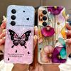 Für Xiaomi Redmi 15 5G Note 15R Elegante Blume Schmetterling Handyhülle Für Redmi Note15R Redmi15 5G Weiche Silikon TPU Hüllen
