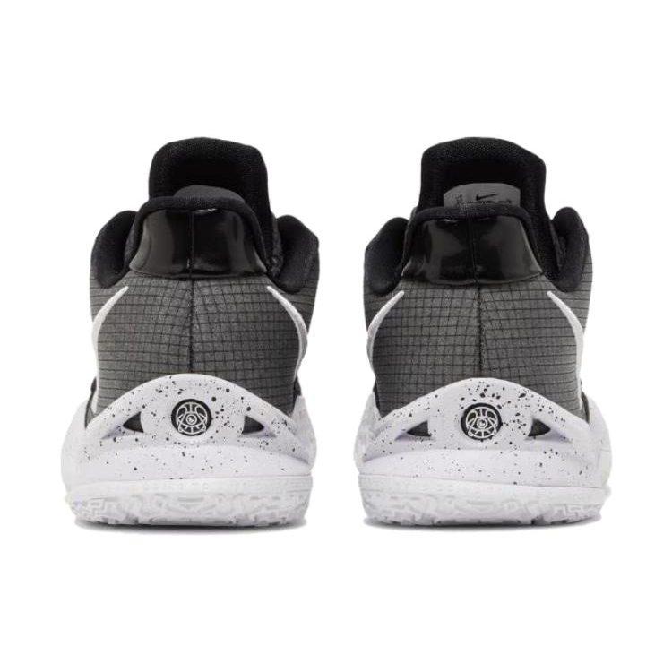 Nike Kyrie Low 4 Cushioning Abrasion Resistant Cushioning, Wear Resistant Low Top Basketball Shoes Men's Black White DM5041-001
