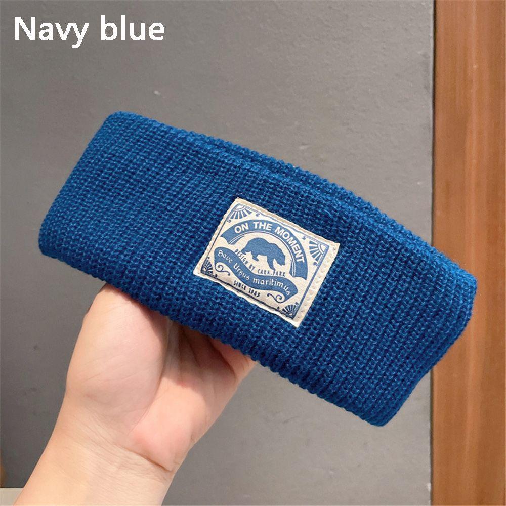 Winter Warm Thicken Soft Stretch Headwear Head Bands Knitted Headband Sports Hair Bands