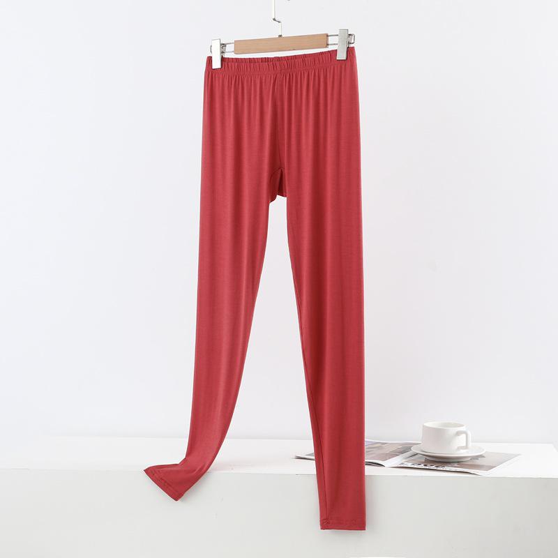 Damen Plus Size Schlankmachende Dünne Leggings für Frühling und Herbst