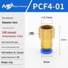 Copper Corrosion-Resistant Pneumatic Quick Connector Fitting for Air Compressors