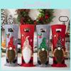 Vibrant Fabric Christmas Wine Bottle Holders With Rudolph Theme For Memorable Events