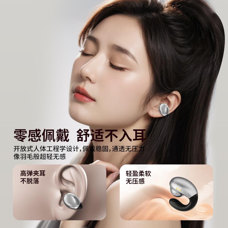 New true wireless bluetooth headset super long battery life sports noise reduction