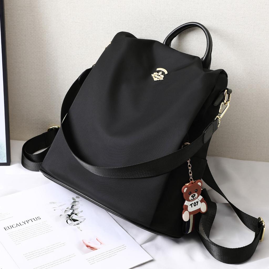 New Year Fashion Backpack Oxford Cloth Bag Large Capacity Schoolbag Women's Bag Trendy