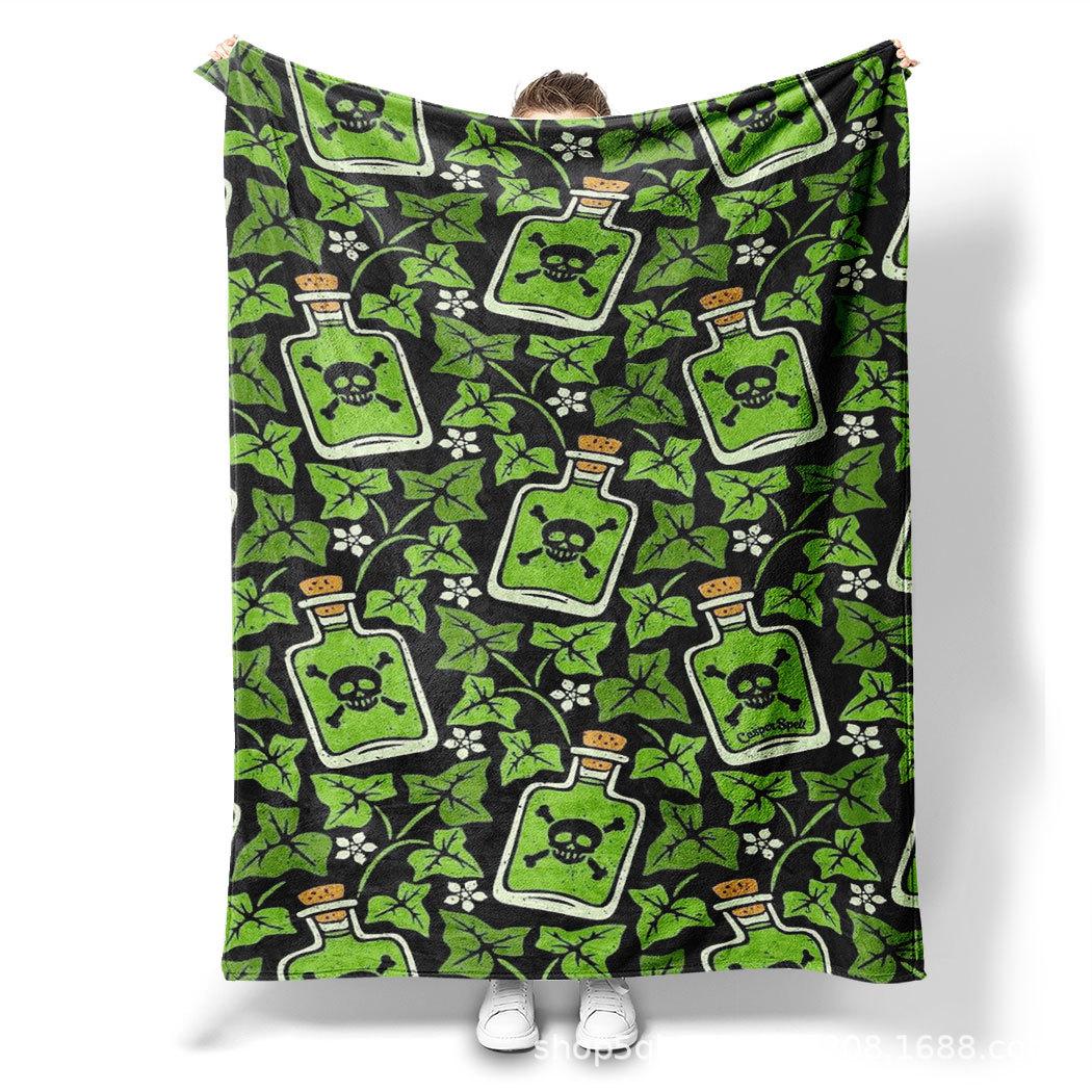 

theme of All Saints Day Printed Blanket for Sofa Travel Camping Living Room Office Conditioning Blanket for All Seasons Gifts 75x90cm