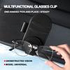 Leder Auto Brillenhalter Sonnenblende Multifunktions Sonnenbrillenhalter Für Jeep Renegade Reifenventilkappen Wrangler JK JL Grand Cherokee Compass Patriot