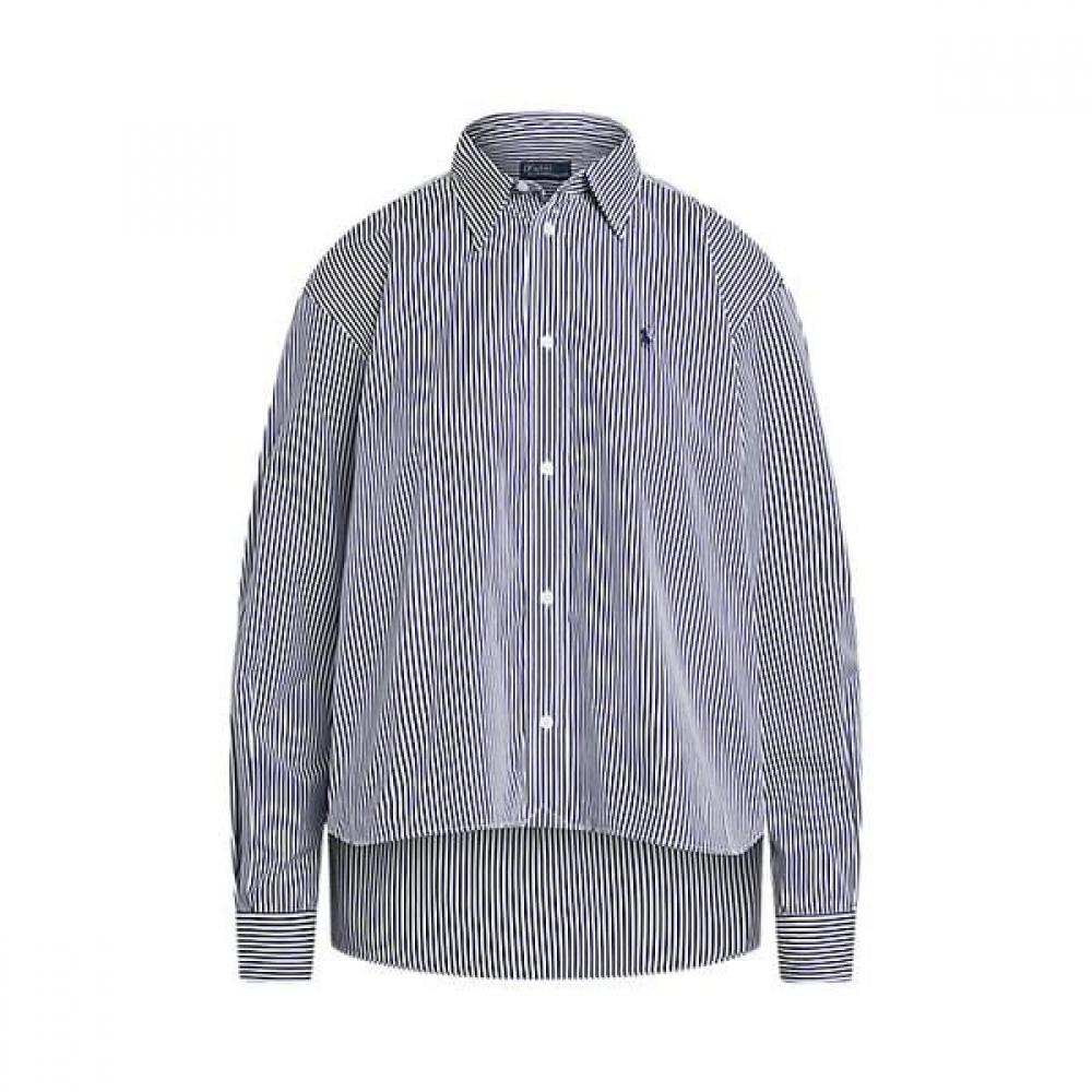 Polo Ralph Lauren Women S Striped Cotton Shirt  wmpoShtndo20325100 