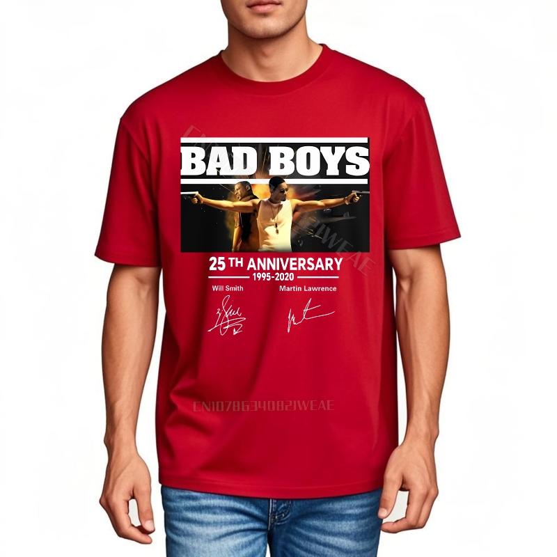Unisex T Shirts Black Cheap Tshirt Bad Boys Movie Poster Print Short Sleeve Unisex Tshirt Trendy Cheap Tshirt Graphic