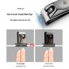 Zinc Alloy Nail Clippers - High-Grade German Craftsmanship, Portable Manicure Tool, Single Pack.