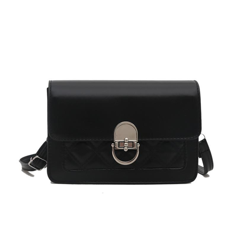 Stylish And Minimalist Square Bag For Women In Classic Black White And Brown Colors
