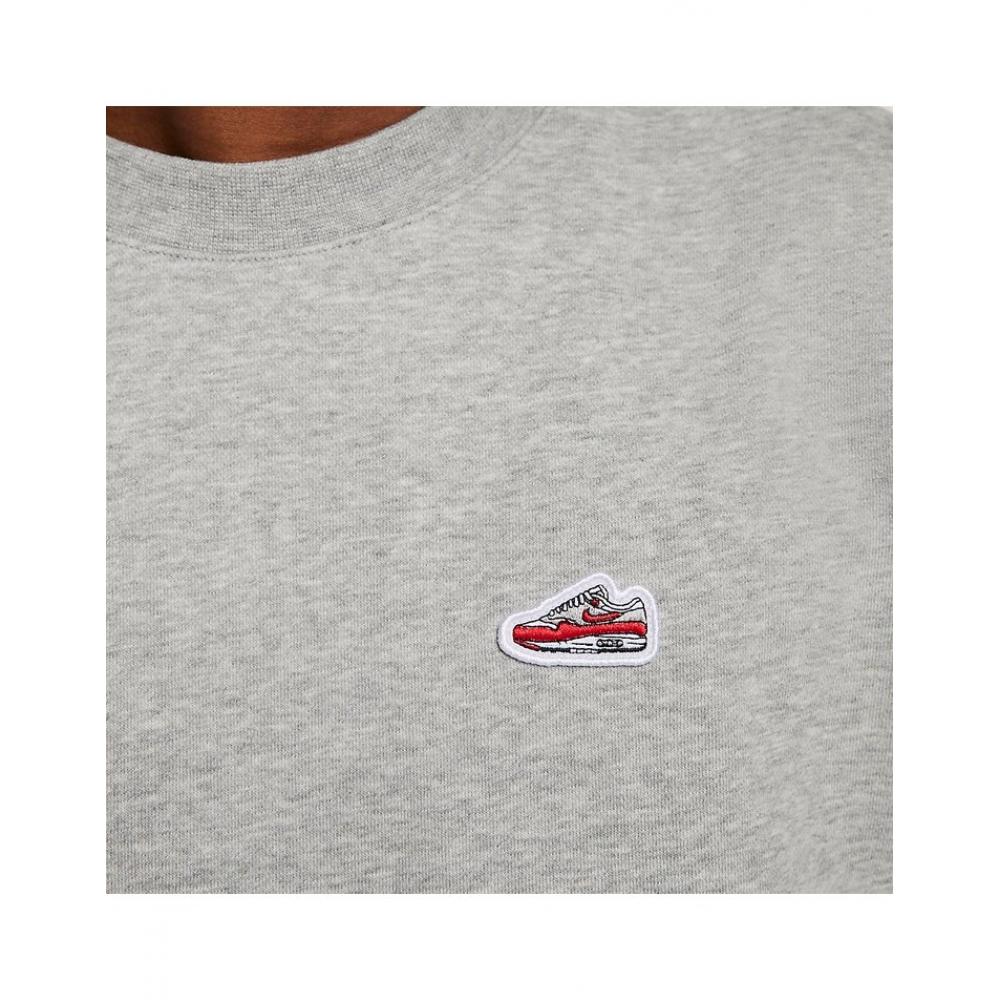 Nike Sneaker Logo Sweatshirt Grey