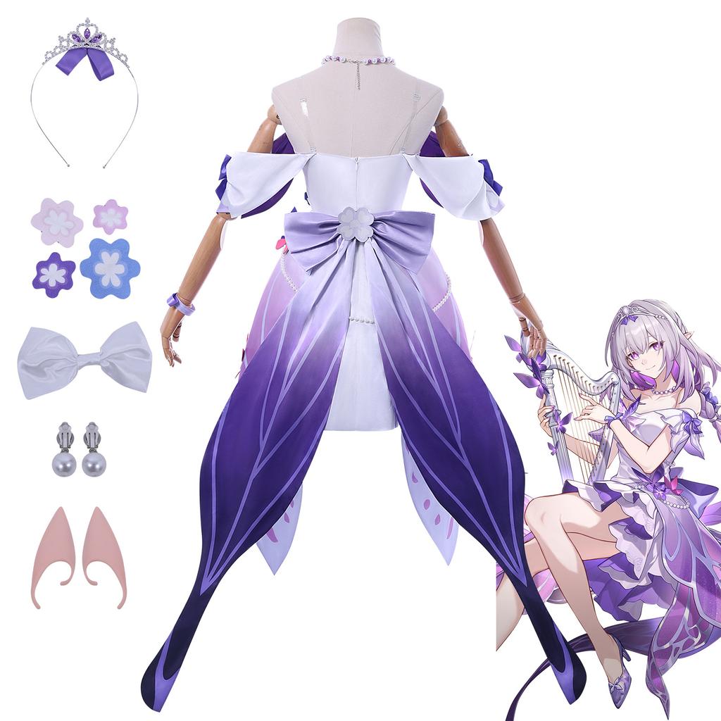 Collapse star dome railway cos costume concert ya butterfly cosplay two-dimensional animation cosplay costume