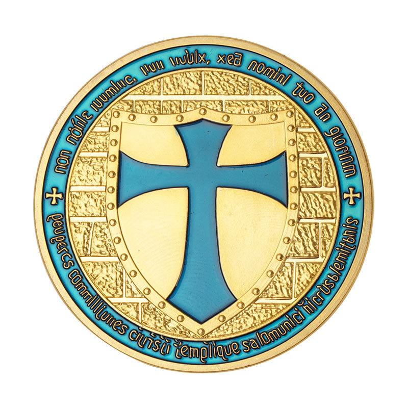Pontifical Expeditionary Force Knights Templar Medal European Knights Fans Collection Crafts,Christmas Gift, Stocking Stuffers, Valentine's Day Gift