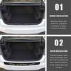 Car Bumper Carbon Fiber Protector Trunk Anti-Scratch Tape Fit For Chevrolet Silverado Impala Malibu Equinox Cruze Camaro Spark