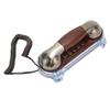 Retro Landline Phone Corded Home Phone Wall Mount Flash Phone for Home School Office Factory Hotel Cobalt Nickel