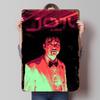 Joji Porträt mit Rot- und Grünfilter Poster Individuelle Wandkunst Vintage Metallschilder Retro Blechschild für Man Cave Wand Deko