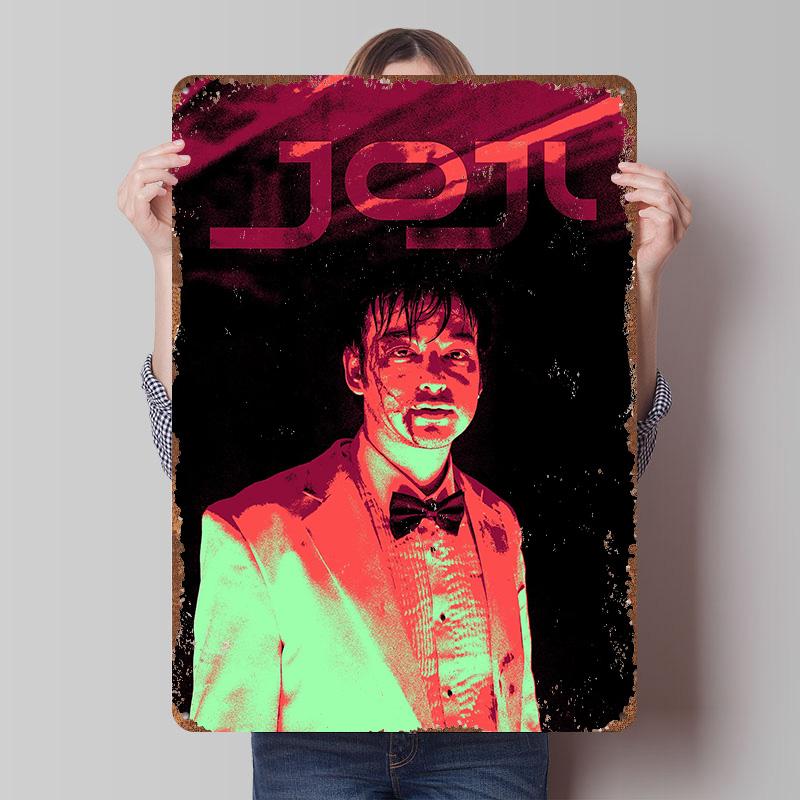 

Joji Portrait With Red and Green Filter Poster Customized Wall Art Vintage Metal Signs Retro Tin Plaque for Man Cave Wand Deko 20x30cm（7.8x11.8inch）