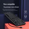 DMDM K10 Wired Office Keyboard (2-Pack)