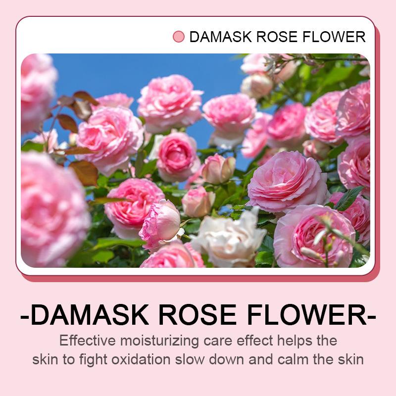 8pcs Rose Mud Mask Moisturizing Deep Cleansing Mask Blackhead Pores Oil Control Smearing Mud Mask Face Care