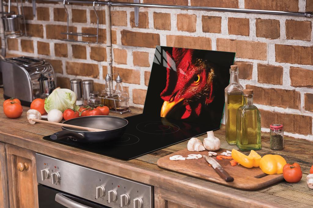 SZKLANA DESKA DO KROEJNIA 30x22 KOGUT