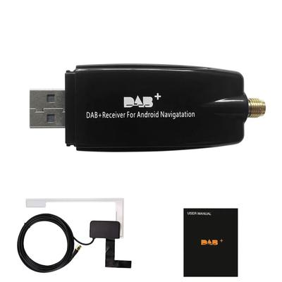 DAB+ USB Android Autoradio Plus Antennenverstärker Empfänger Auto Tuner Box Adapter Signalverstärker Dongle Modul für Stereoanlage