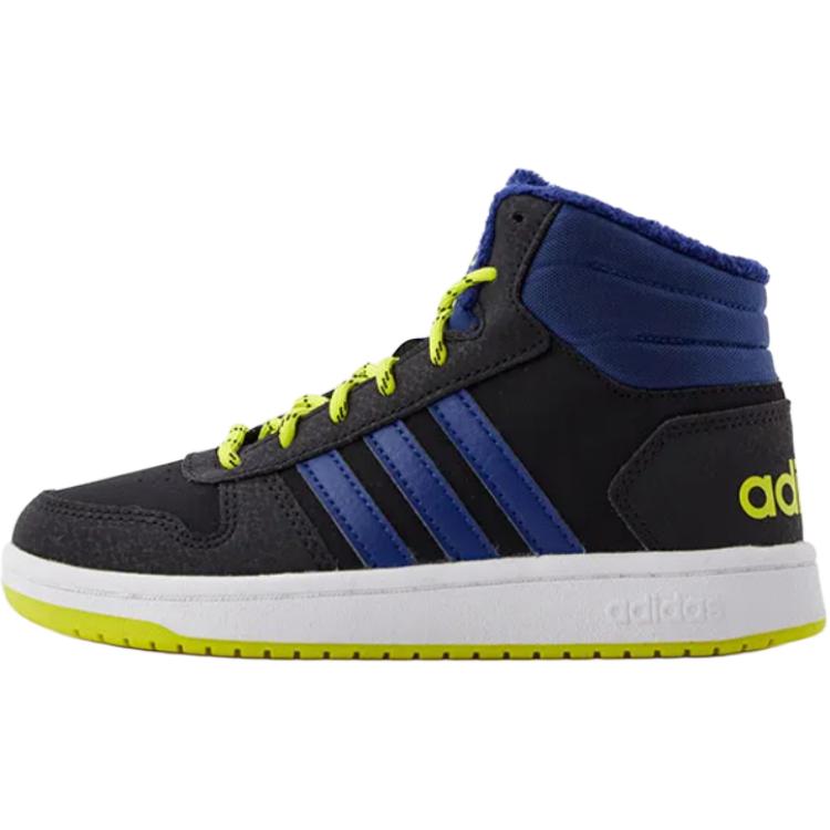 Adidas Neo Hoops 2.0 Abrasion Resistant Cushioning Abrasion Resistant Cushioning Mid top Basketball Shoes Blue Black GZ7797 39