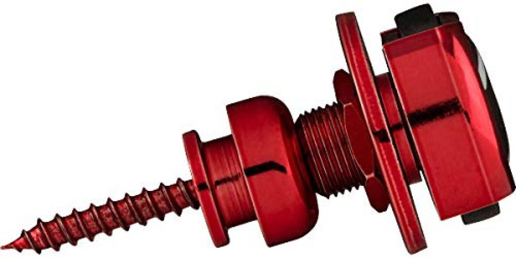 Fender Strap Pin Red Fender® ‘F’ Locks,